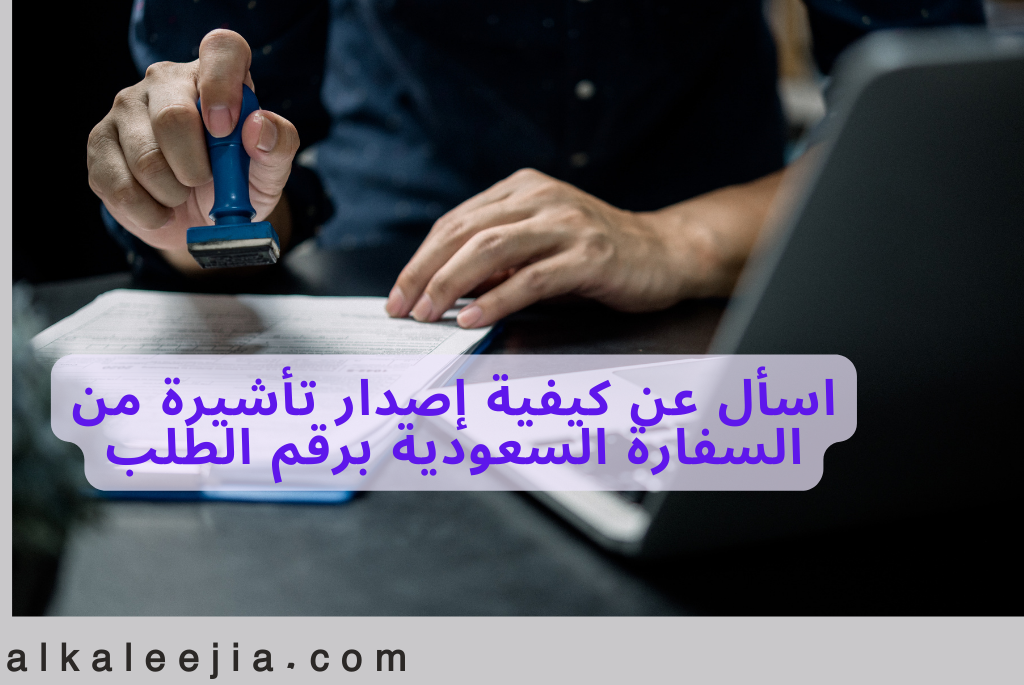 اسأل عن كيفية إصدار تأشيرة من السفارة السعودية برقم الطلب