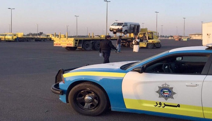 معدلات حوادث المرور في الكويت