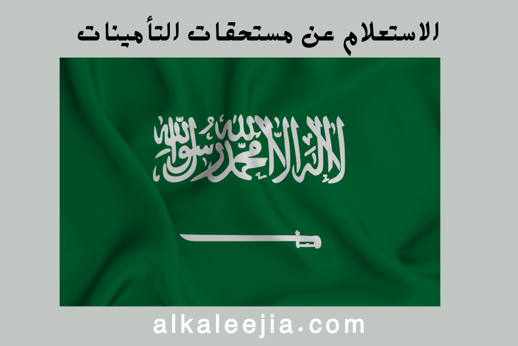 الاستعلام عن مستحقات التأمينات