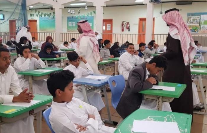 عدد الإجازات المتبقية في الفصل الدراسي الثالث