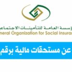 استعلام عن مستحقات مالية برقم الهوية