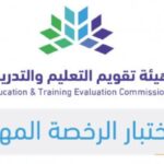 الرخصة المهنية للوظائف التعليمية