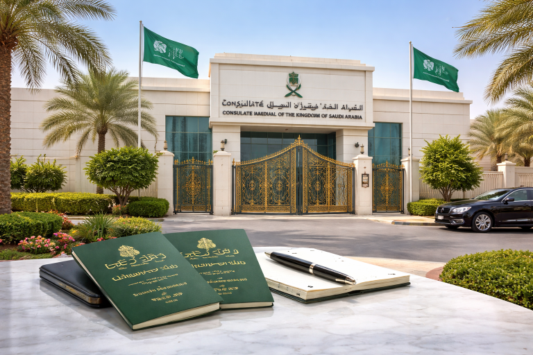 القنصلية السعودية في دبي