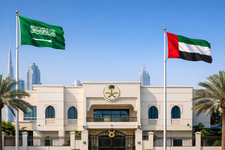 القنصليه السعوديه دبي