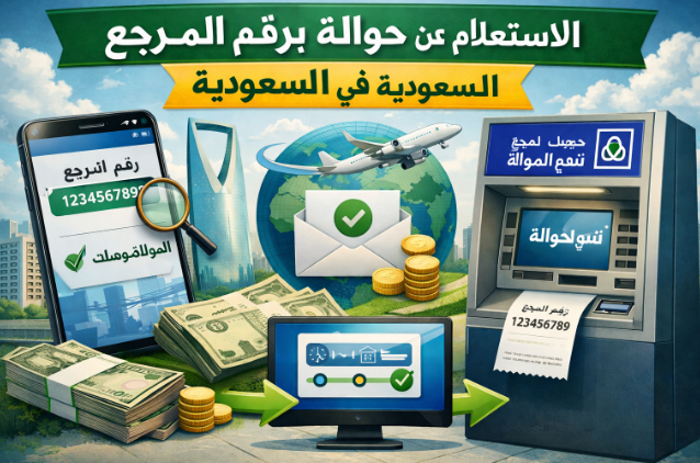 الاستعلام عن حوالة برقم المرجع في السعودية