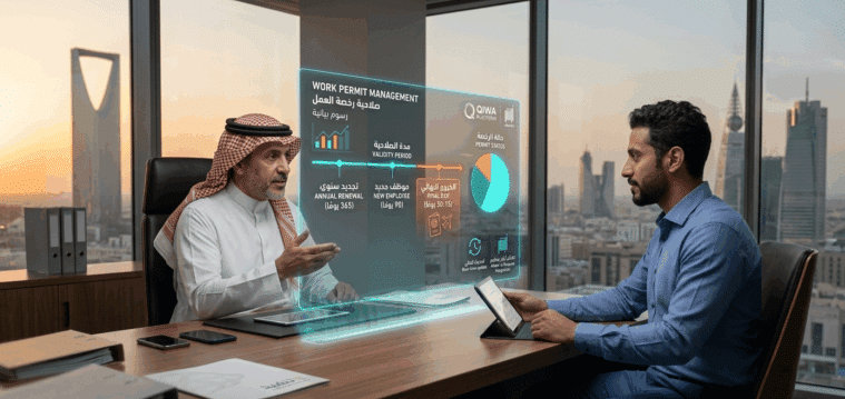 تجديد رخصة العمل في السعودية